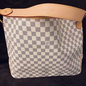 Louis Vuitton Damier Azur Delight Shoulder Bag